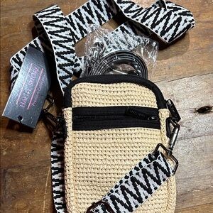 Haute Shore rattan crossbody